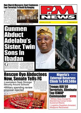 PM News - June 3, 2026 — front page