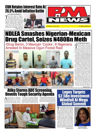 PM News - May 20, 2026 — front page