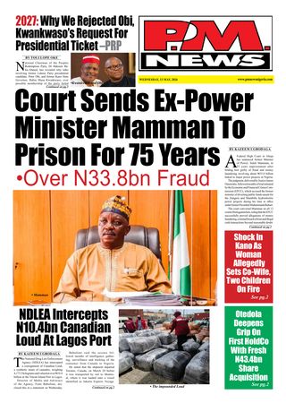 PM News - May 13, 2026 — front page