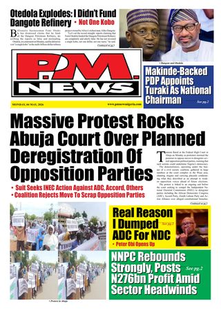 PM News - May 4, 2026 — front page