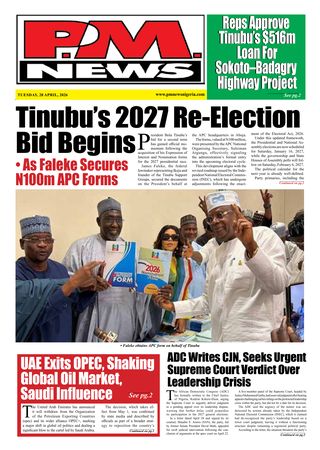 PM News - April 28, 2026 — front page
