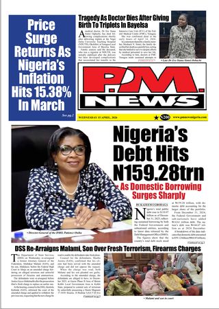PM News - April 15, 2026 — front page