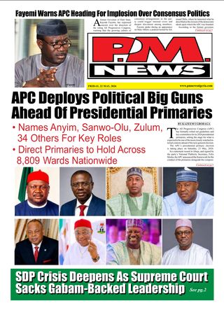 PM News - May 22, 2026 — front page